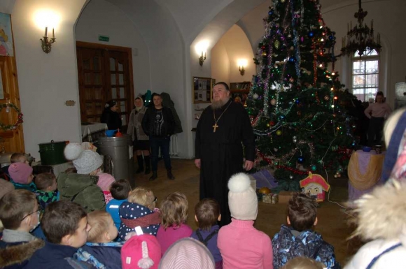 Рождественская елка для детей в Преображенском Храме с. Бужарово _1