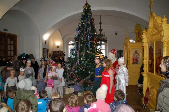 Рождественская елка для детей в Преображенском Храме с. Бужарово _19
