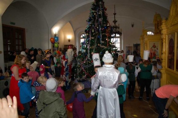 Рождественская елка для детей в Преображенском Храме с. Бужарово _21