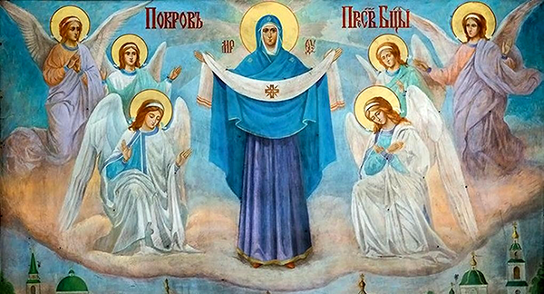14 октября, в день Покрова Божией Матери, православные христиане вспоминают чудо, которое произошло в 910 году. По преданию, Богородица явилась молящимся во Влахернском храме в Константинополе. На Руси этот праздник называли Покров день. 