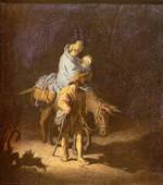 Рембрандт Харменс ван Рейн: Бегство в Египет 