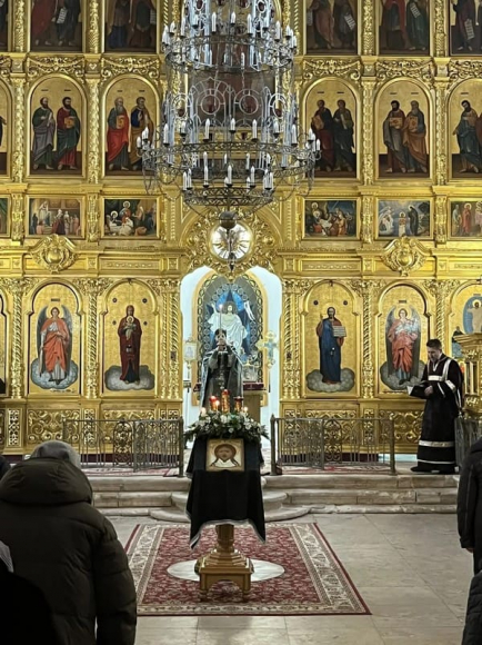 Молебное пение святому великомученику Феодору Тирону _1