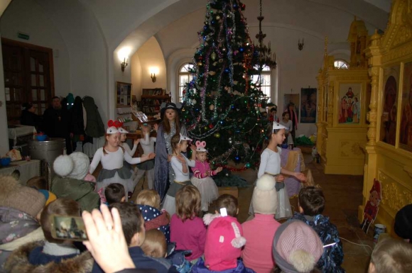 Рождественская елка для детей в Преображенском Храме с. Бужарово _9