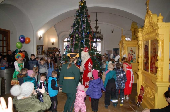 Рождественская елка для детей в Преображенском Храме с. Бужарово _23