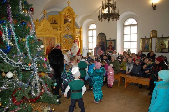 Рождественская елка для детей в Преображенском Храме с. Бужарово _24